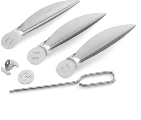 Lastdaytime 22.5 Inch One-Touch Cleaning System Kit for Weber 7444 Charcoal Grill Replacement Parts Metal Ash Removal Tool Set