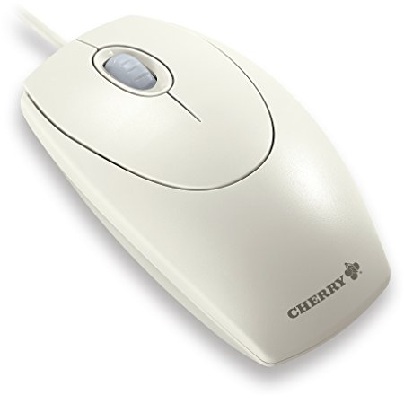 Cherry optische Maus schnurgebunden weiß