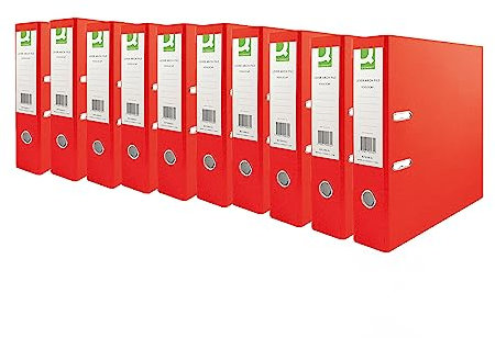 Q-Connect KF20021 Aktenordner A4 Polypropylen rot