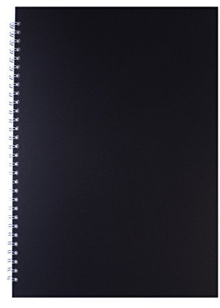 Pink Pig A3 Portrait Sketchbook | White Cartridge, 35 Leaves | Black