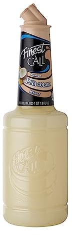 Finest Call Pina Colada Cocktail Mix | Non-Alcoholic | Cocktail Mixer | 1 Litre Bottle | Easy Pour | Bar Essential | Premium Ingredients | Just Add Alcohol| Cocktails, Drinks, Mocktails