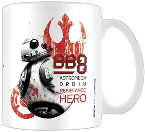 Pyramid International Star Wars The Last Jedi (BB-8 Resistance Hero) Official Boxed Ceramic Coffee/Tea Mug, Paper, Multi-Colour, 11 x 11 x 1.3 cm