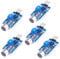 Hailege 5pcs Hochempfindliche Sprachgeräuscherkennung Sensor Mikrofon Sound Sensor Modul 3,3V-5V Roboter Hubschrauber Flugzeug DIY Kit