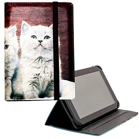 ANVAL Funda para Tablet 7, 8, 9, 9.7, 10.1 - Universal - Personalizable, Compatible Tableta 7, 8, 9, 9.7, 10.1 Pulgadas - (EST. 62)