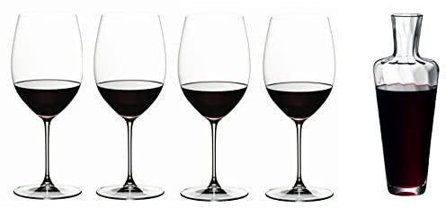RIEDEL Veritas Cabernet/Merlot + Mosel Dekanter