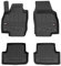 OMAC Gummi Fußmatten für Seat Ibiza 2017-2025 Premium TPE Automatten Schwarz 4X