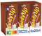 CANDY'UP - Pack de 6 bouteilles de lait chocolaté de 20cl - Boisson lactée savoureuse et nourrissante de qualité supérieure - Idéal pour les petits déjeun - Vendu Par Unité