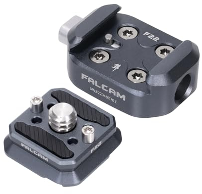 FALCAM F22 Quick Release Kit, Quick Release System QR Plate and Clip for Camera - 2531