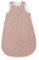 Ehrenkind® Baby Sommerschlafsack Rund Musselin | aus weicher OEKO-TEX zertifizierter Bio-Baumwolle | Sommer Baby Schlafsack Baby 1 TOG Gr. 86/92 Rose Tropfen