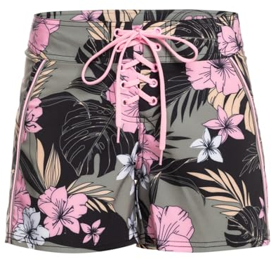 Roxy PRO The 93 Win Printed 2 Boardshort 2024 Anthracite Classic p, L