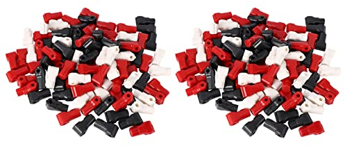 200 Teile Diebstahlsicherung Haken Stop Sperren Haken Diebstahlsicherung Euro Tags of Retail Geschäft Display Haken 6 mm Lochdurchmesser Haken Schloss