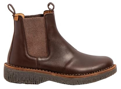 El Naturalista Damen Ankle Boots Yggdrasil, Frauen Stiefeletten,flach,Stiefel,Bootee,Booties,halbstiefel,Kurzstiefel,Brown,38 EU / 5 UK