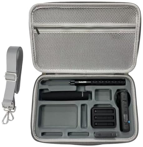 DSRong Case for Insta360 One X4 / One X3 Action Camera and Other Accessories,Carrying Case Insta 360 X4 with Shoulder Strap