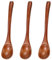 Arcjunys Wooden Spoon Set Small Wooden Spoons Wooden Teaspoons Wooden Honey Spoon Wood Spoon Wood Soup Spoons with Wood Texture for Eating Mixing Stirring Cooking