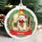 Personalised Christmas Bauble 2025 Custom Dog Ornaments for Christmas Tree Pets Dog Cat Memorial Bauble Gifts Xmas Tree Decoration Hanging Decorations (Design 2)