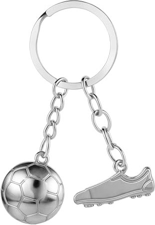 Thinp Porte-clés football, porte-clés pour fan de sport, pendentif de chaussure de football, porte-clés de chaussures de football, porte-clés de football, porte-clés de football pour garçons et