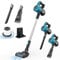 MAENGRE 3-in-1 Cordless Stick Vacuum for Carpets & Floors - 18-21V Makita Battery Compatible, High-Suction Motor, 2 Filters, Blower & Mopping Brush - All-in-One Cleaning Kit(Battery not included)