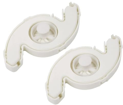 BABZ 8193983 Dishwasher Swivel Spray Arm Kit Upper Spray Arm Replacement Compatible with Whirlpool Kenmore Dishwasher Replaces AP3775842 2 Piece Set