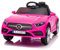 LALAHO Voitures électriques pour Enfants Mercedes Benz CLS avec Télécommande 2.4G, Véhicule électrique Enfant 2 Portes avec MP3 (CLS Rose)