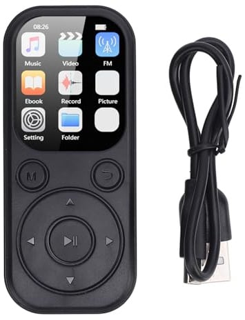 MP3 Player with Bluetooth Wifi, Digital Player Portable Music with 128GB Expandable Storage HiFi Sound 2.01 Inch IPS Screen for Running Travel Hiking (Without Memory Card)