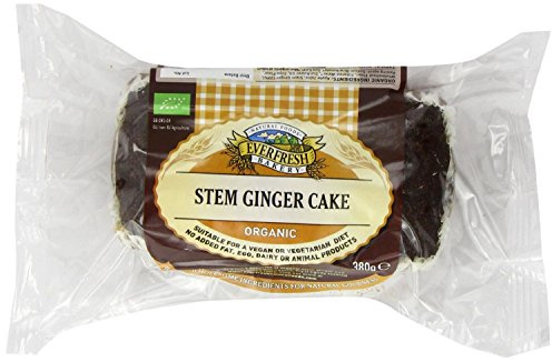 Everfresh Natural Foods Org Stem Ginger Cake 380 g (order 8 for trade outer)
