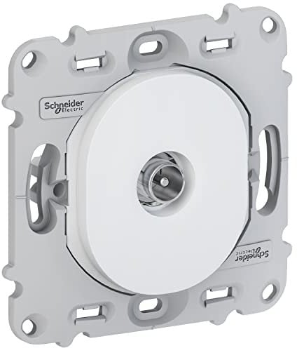 Ovalis - prise TV simple - sans plaque de finition