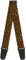 Buckle-Down Gitarrengurt, Leopardenbraun, 5,1 cm breit