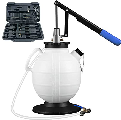 Bomba de llenado de aceite y liquidos atf para sistemas de transmision y cajas de cambio con 15 adaptadores - maquina de llenado de aceite