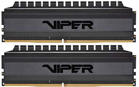 Patriot Viper 4 Blackout Series DDR4 16GB (2 x 8GB) 3000MHz Módulo de Memoria Alto Rendimiento - PVB416G300C6K