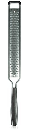 Boska Handreibe Zester Monaco+ / zusätzlichen Halt/Edelstahl/Silber / 320 x 35 x 10 mm