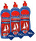Somat Klarspüler 3er Pack mit Extra-Trocken-Effekt für unschlagbaren Glanz auf Gläsern & Geschirr (3x 750ml)