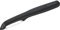 Tefal Pelador Colorfood K27314 de 17 cm, hoja de doble dentado, acero inoxidable alemán, versátil, mango ergonómico para diestros y zurdos, color negro