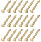 METALLIXITY Piccoli Chiodi (1.2x15mm) 100pz, Ottone Piccoli Ferramenta Chiodi - per Famiglia Falegnameria, Ottone Tono