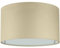 Wogati® Premium Lampenschirm E14/E27 Baumwolle | Beige, Ø40cm Höhe 25cm | Für Stehlampe, Hängelampe und Tischlampe