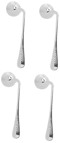 ABOOFAN 4piezas Cucharas Adaptativas Para Mayores Antideslizantes Para Comidas Autonómicas y Cuidado De Ancianos