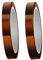 Zhjuju Hitzebeständiges Klebeband,2Pcs Kapton Tape Hohen Temperaturen Klebeband Polyimid Elektronik Isolierband für 3D-Drucker Löten, Pulverbeschichtung, Sublimation und isolierenden Leiterplatten