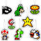 GTOTd Pixel Cartoon Air Freshener 8Pack Lufterfrischer (Fresh Ice Scent) Schwarzer Eisduft Duftbaum Auto Rückspiegel Anhänger Cartoon Fans Geschenk Hängende Anhänger Zubehör Christmas Dekor
