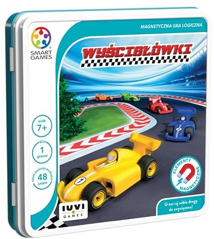 Smart Games – Logikspiel für Kinder ab 7 Jahren – Rennspiele (PL) | Reisespiel, Taschenspiel |