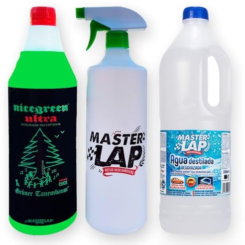 Nicegreen Ultra Electric Pack – Eco Cleaner with Diffuser + Distilled Water 2L, Ideal for Electric Cars and Home