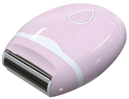 ZOOMIMI Rasoir électrique pour femme à piles pour épilation des jambes, du visage, des bras, des bikinis, des aisselles, des poils pubiens