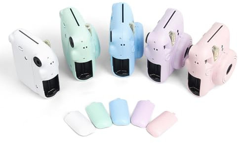 For Instax Mini 12 Camera Battery Cover,Battery Replacement Cover Side Cover For Mini 12 Camera Accessories (White)