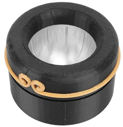 TYTOGE Kit de capsules de café rechargeables faciles à nettoyer en acier inoxydable réutilisables avec 50 couvercles en aluminium (doré)