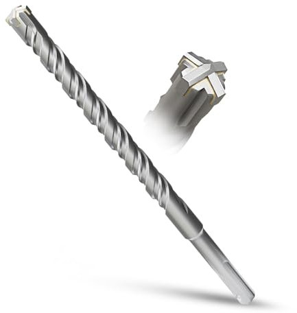 METOTY SDS Plus Bohrer 14mm×210mm,Steinbohrer,Hammerbohrer,Betonbohrer,Für Stein,Beton,Naturstein,Ziegelmauer