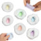 6 Stück Stress Relief Sand Glutinous Balls, 6cm Formbarer Vakuumball-Stressball, Montessori Sensory Squeeze Spielzeug, Squishy Stressball, Stressabbau Fidget Toys Für Kinder Und Erwachsene
