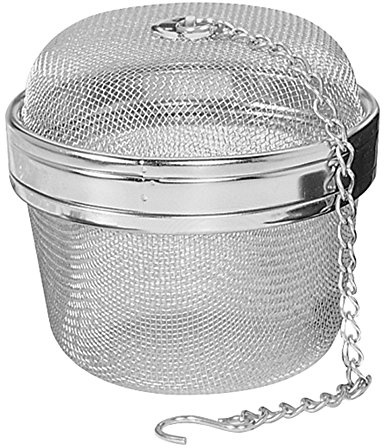 Fox Run - 5143 Fox Run Spice Infuser/Tea Ball, 3 x 3 x 3 inches, Metallic