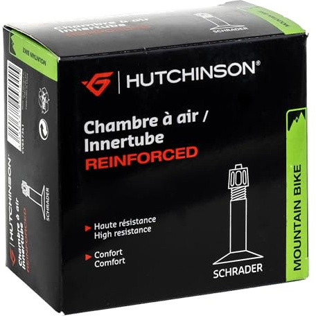 HUTCHINSON - Schlauch - MTB - Verstärkt - Strapazierfähig und pannensicher - Schrader- oder Presta-Ventil - Dicke 1,2 mm