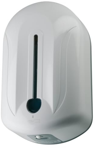 JVD Distributeur Blanc, Distributeur Savon Automatique, Distributeur de Gel hydroalcoolique, Distributeur de Savon Mural