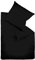 fleuresse Bettwsche 9100-941, 200/220 cm Colours Uni Mako Satin, Farbe Schwarz, 100% Baumwolle