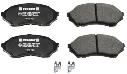 Ferodo FDB1455 Brake Pad Set, disc brake - (set of 4)
