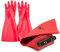 Bundle VDE Elektriker Handschuh Gr. 10 mit NH Aufsteckgriff Leder Stulpe 00 bis 4